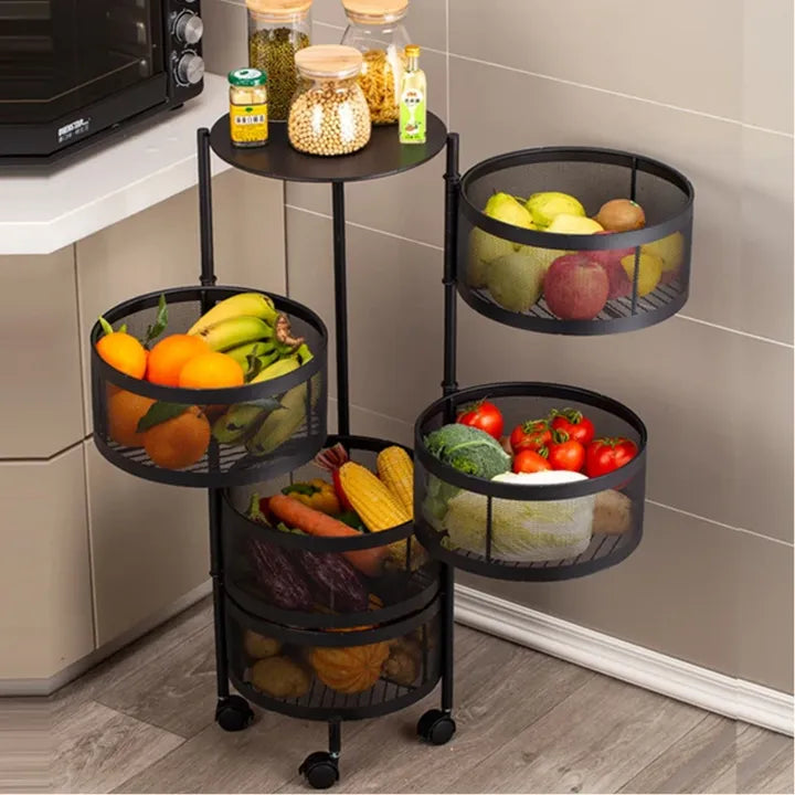 5 Layer fruit Basket / Kitchen accessories rack stand